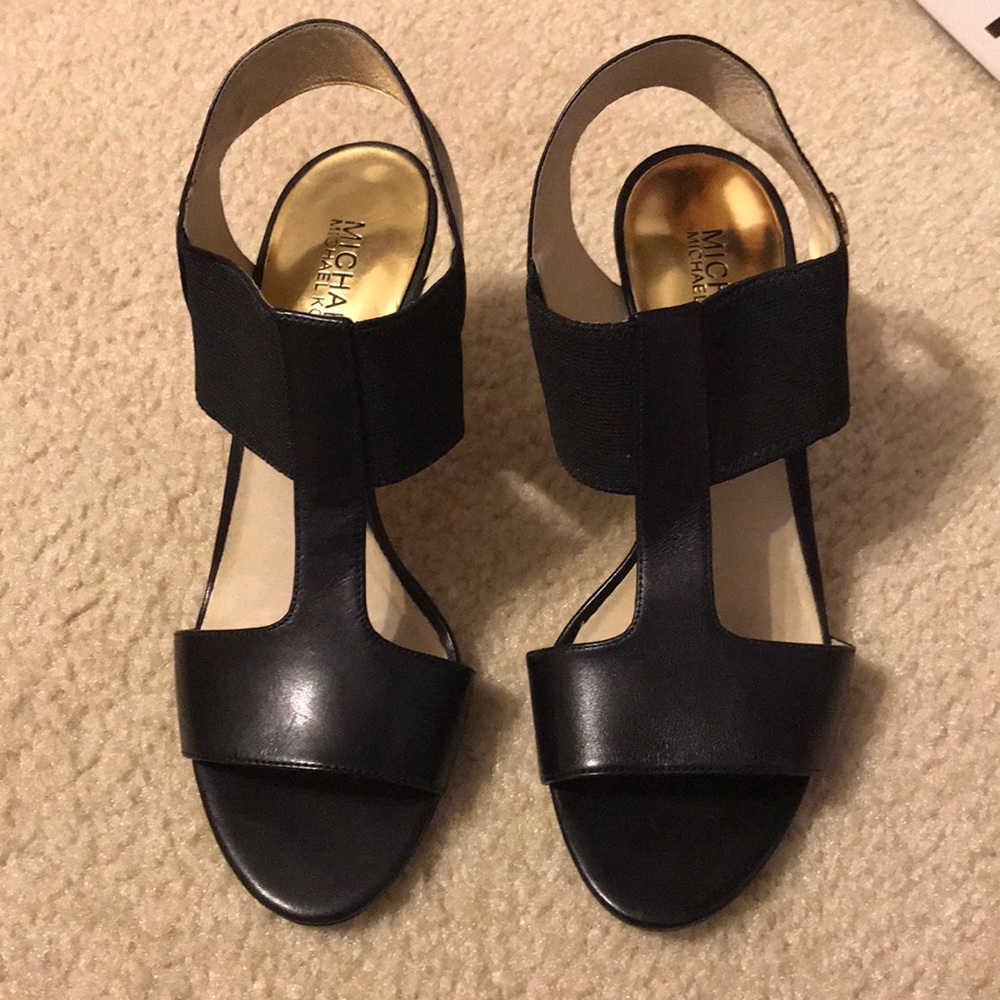 Michael Kors black sandals